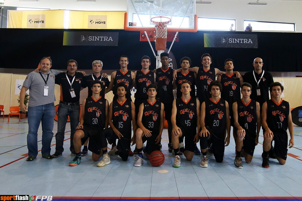 CN Sub16 Masculinos Basket de Queluz parte invicto para o último dia