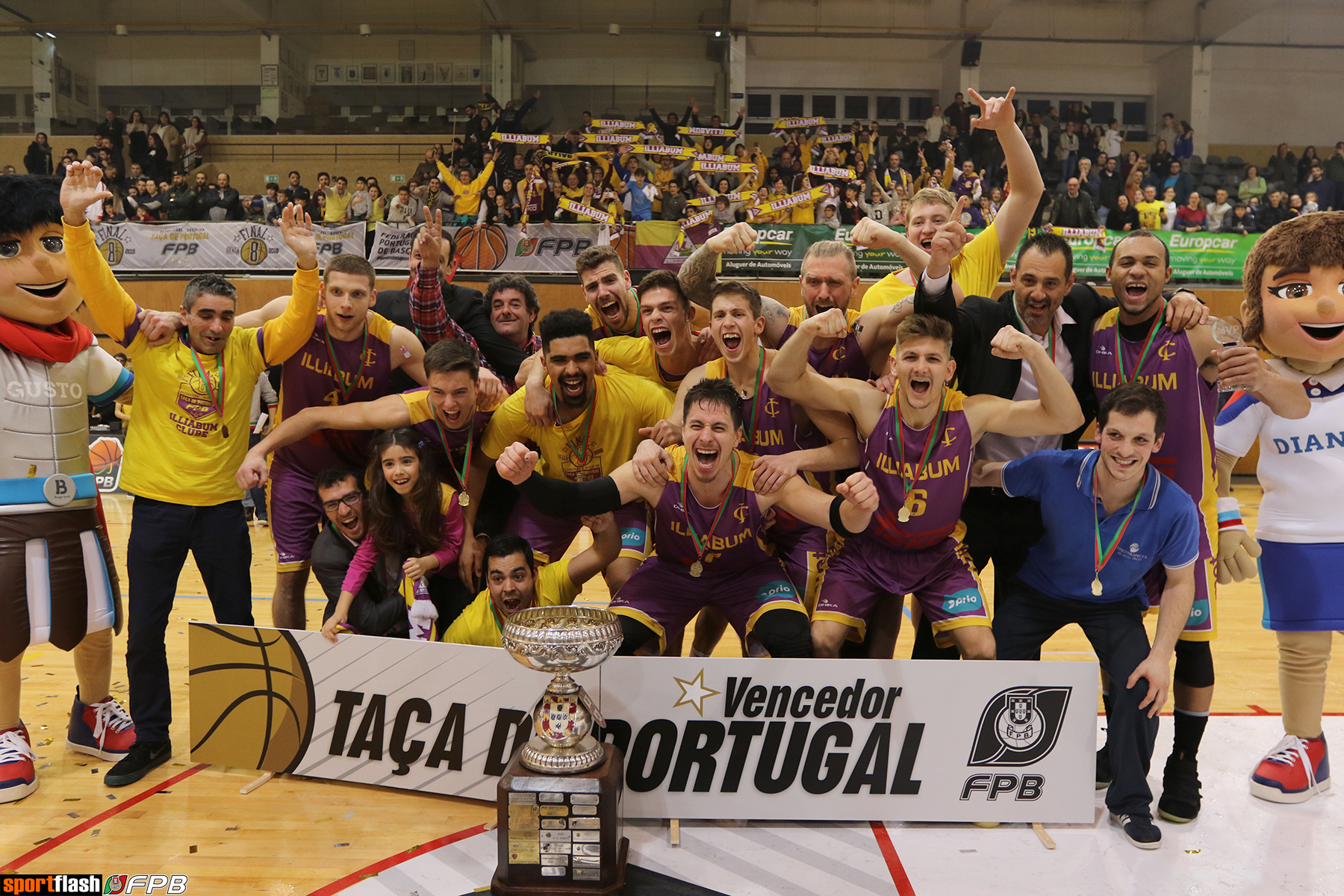 Benfica conquista Taça de Portugal de basquetebol pela 23.ª vez, Basquetebol