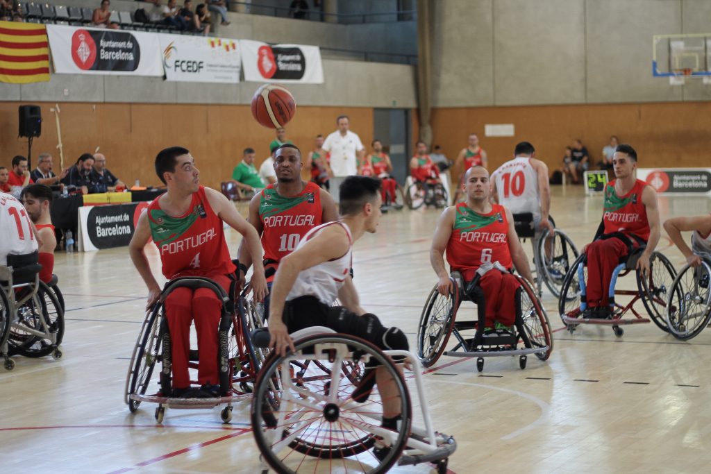 Seleção Nacional de basquetebol em cadeira de rodas com estágio no Luso Seleção Nacional de basquetebol em cadeira de rodas com estágio no Luso