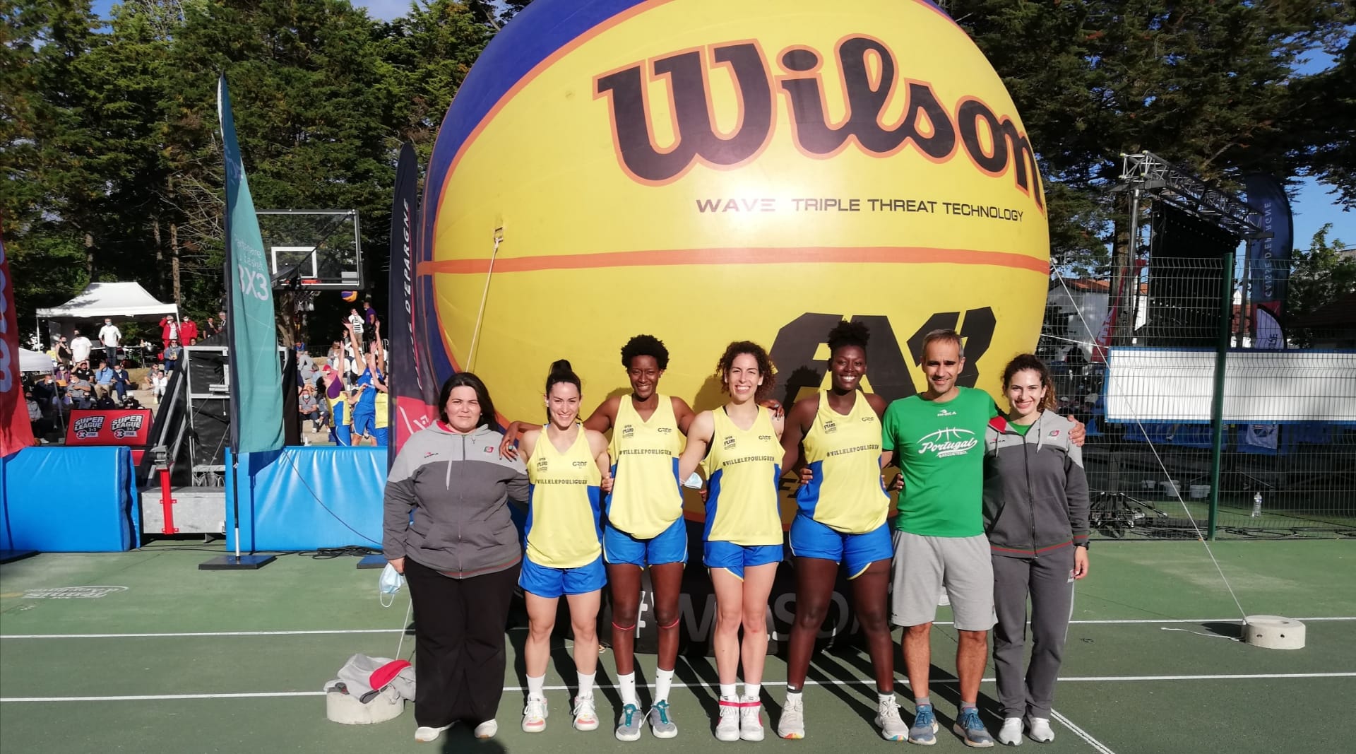 Seleção nacional de 3x3 vence em França