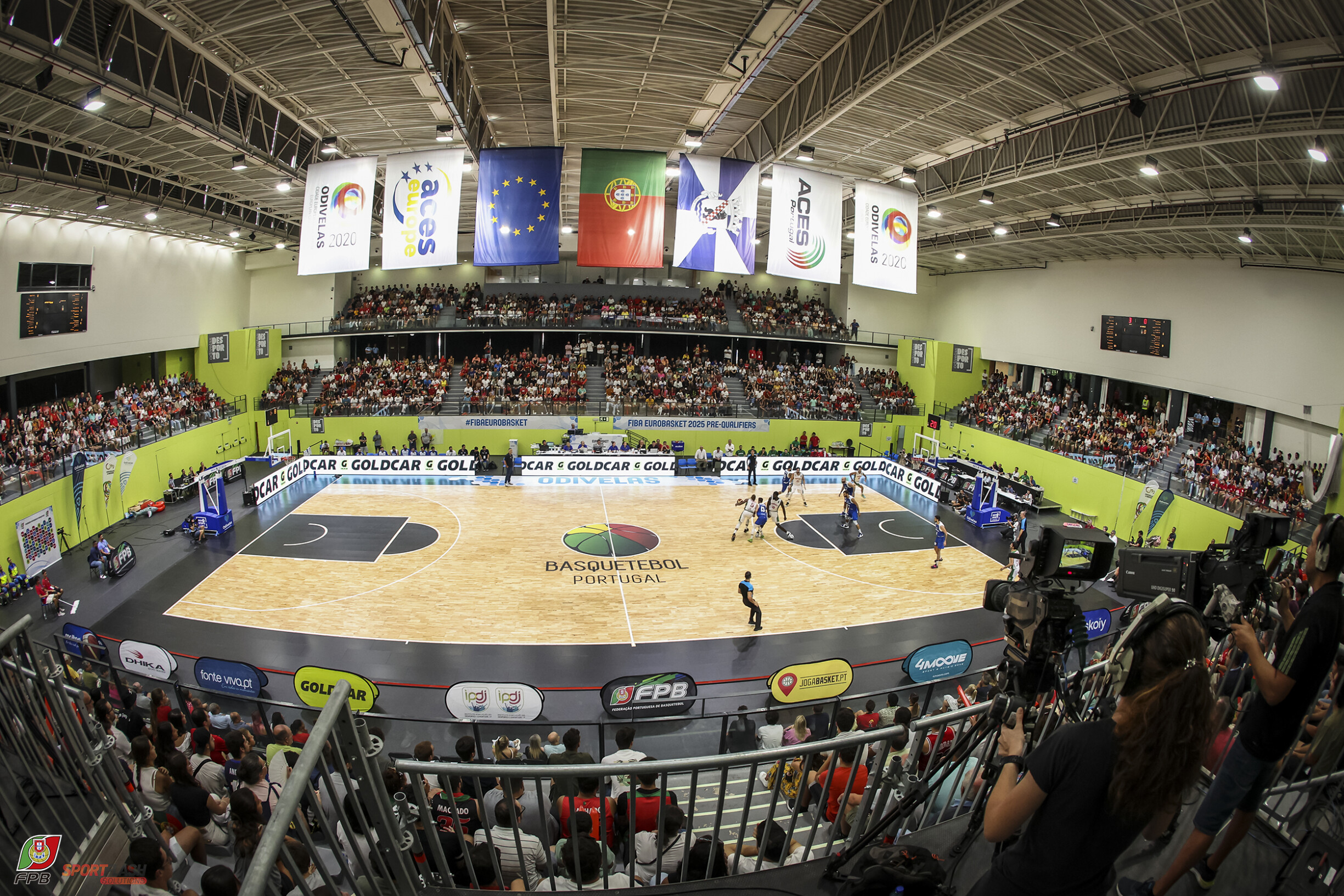 Seleção nacional feminina de basquetebol em Odivelas