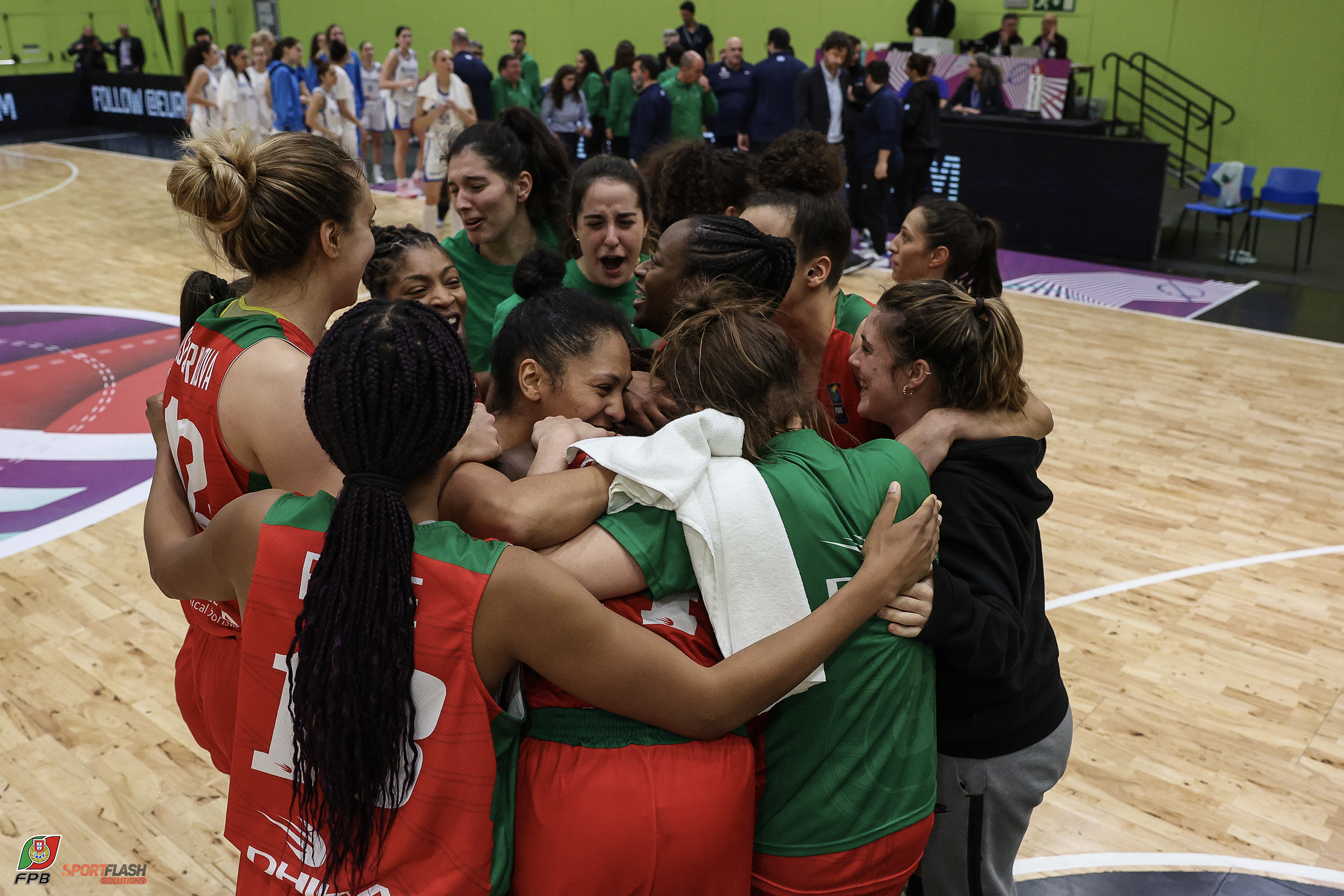 Seleção nacional feminina de basquetebol em Odivelas