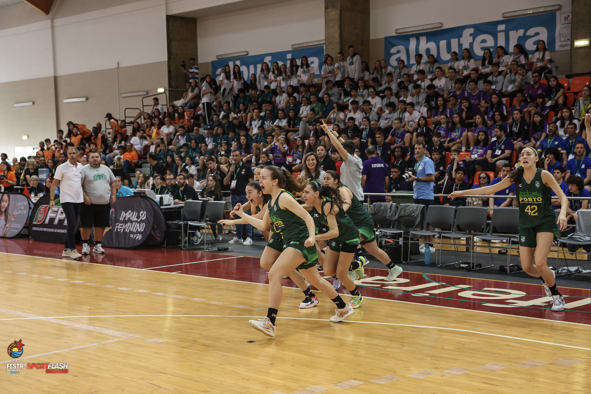 Seleção nacional feminina de basquetebol em Odivelas