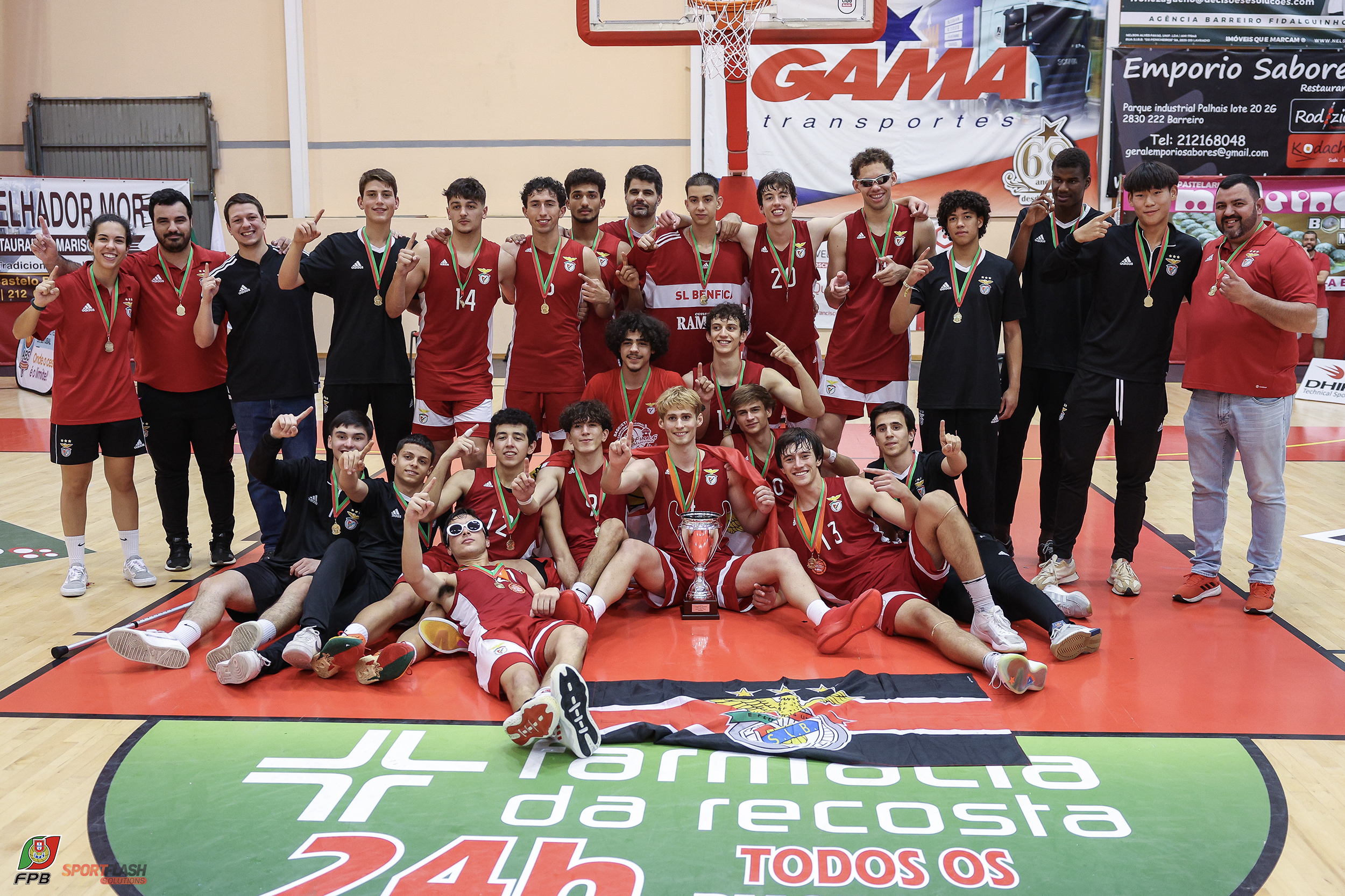 Benfica sagra-se campeão nacional de basquetebol