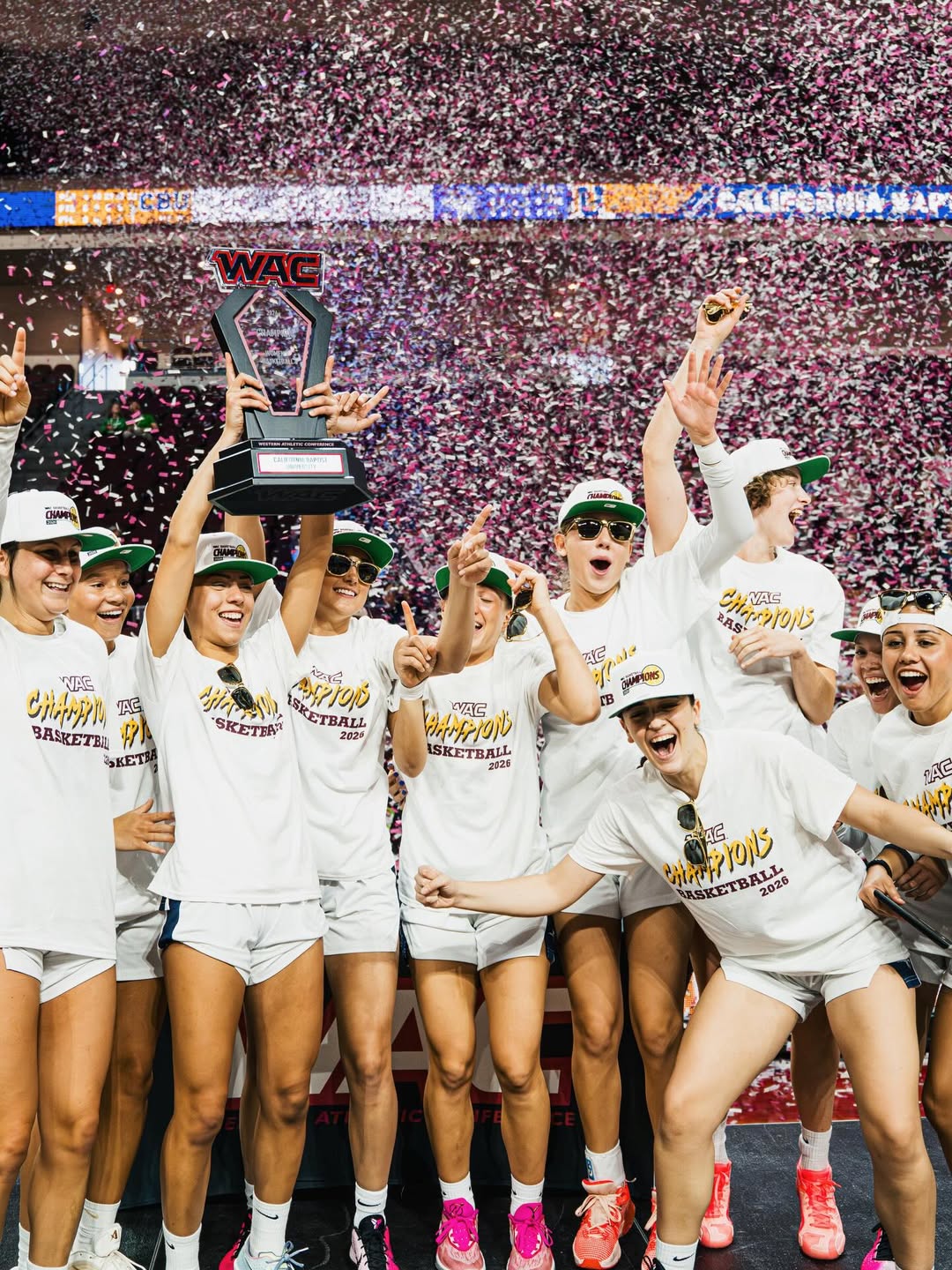 Filipa Barros celebra a conquista da Western Athletic Conference